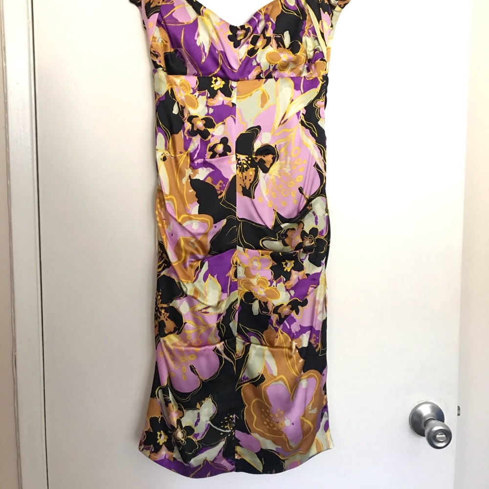 Gorgeous Asian-Style inspired Satin Cocktail Dress